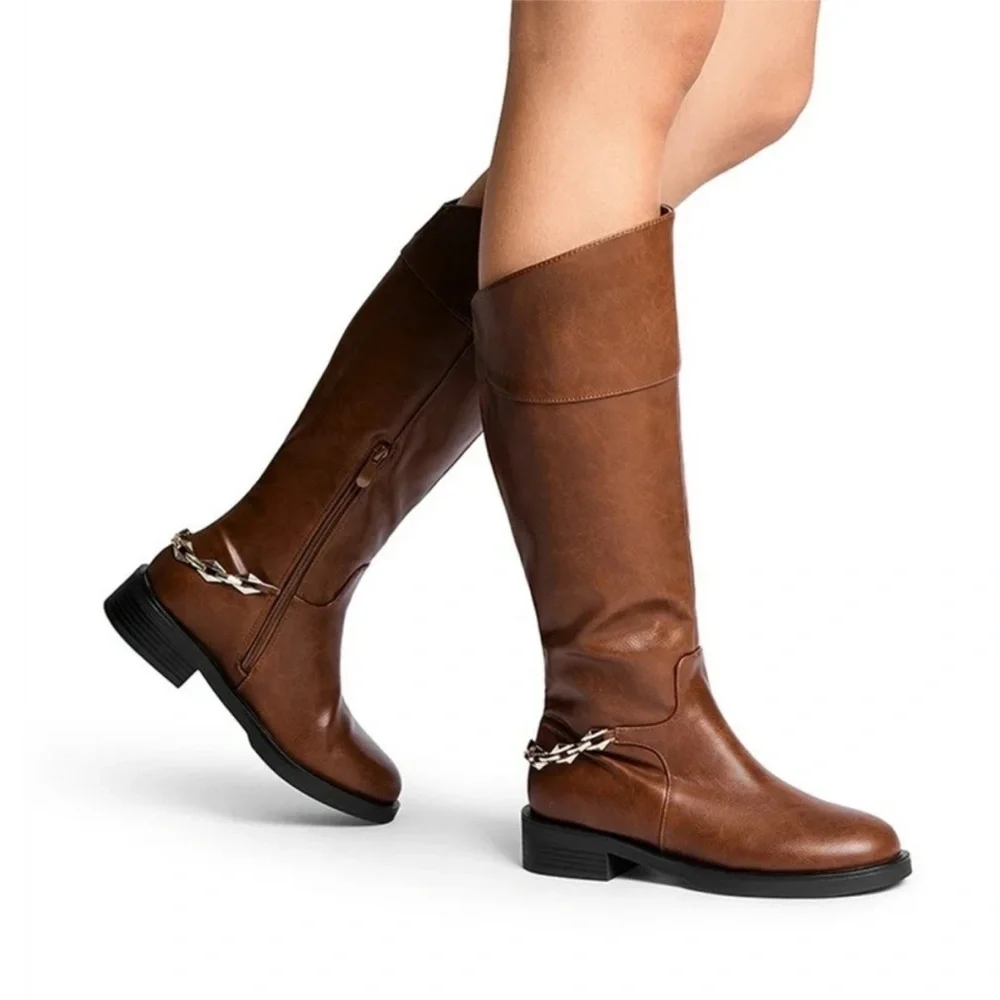 NWT DREAM PAIRS Knee-High Riding Boots